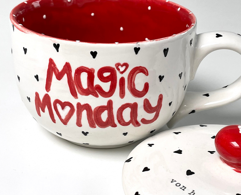 Keramik bemalen - Magic Monday